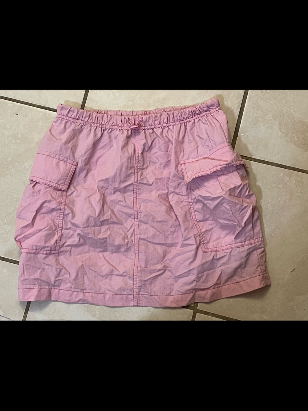 art class Pink Cargo Pocket Skirt size xl 14